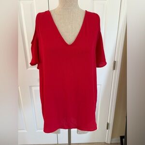 Gorgeous woman’s cold shoulder blouse!